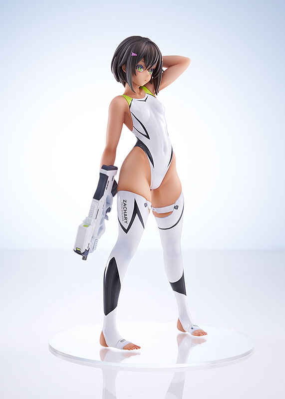 ARMS NOTE Buchou-chan of the Swimming Club Swimsuit Ver. [ Purple / White / Black] 1/7