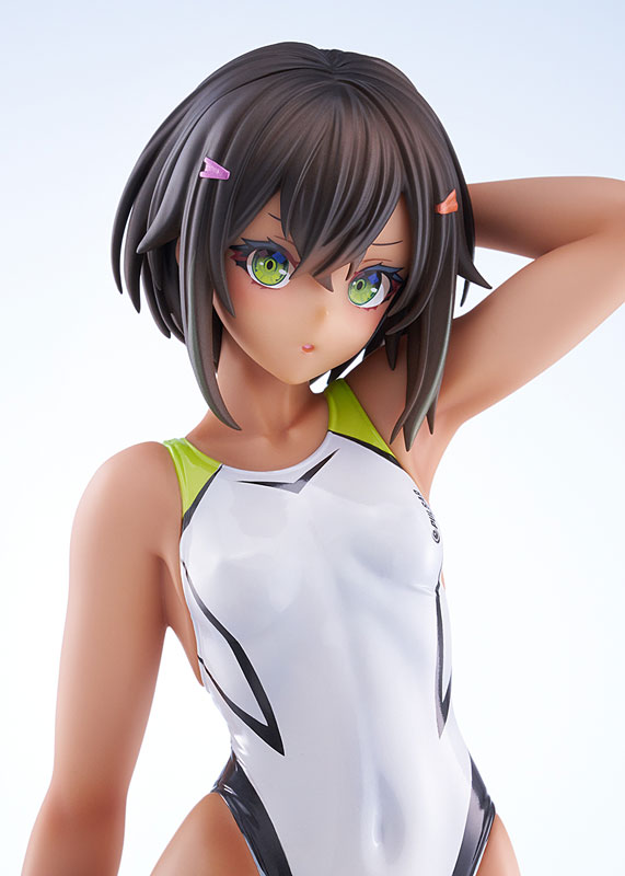 ARMS NOTE Buchou-chan of the Swimming Club Swimsuit Ver. [ Purple / White / Black] 1/7