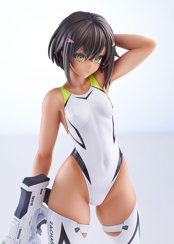ARMS NOTE Buchou-chan of the Swimming Club Swimsuit Ver. [ Purple / White / Black] 1/7