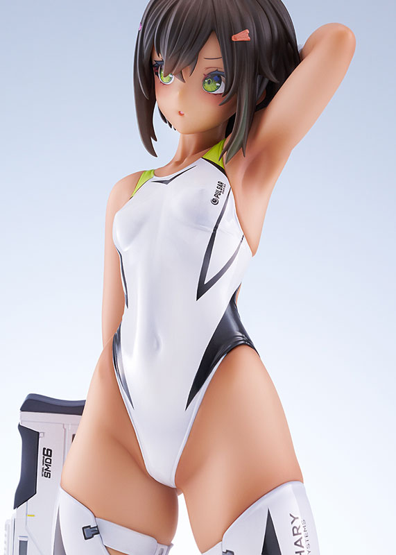 ARMS NOTE Buchou-chan of the Swimming Club Swimsuit Ver. [ Purple / White / Black] 1/7