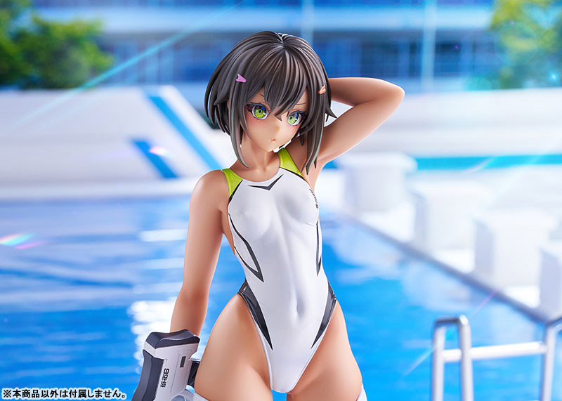 ARMS NOTE Buchou-chan of the Swimming Club Swimsuit Ver. [ Purple / White / Black] 1/7