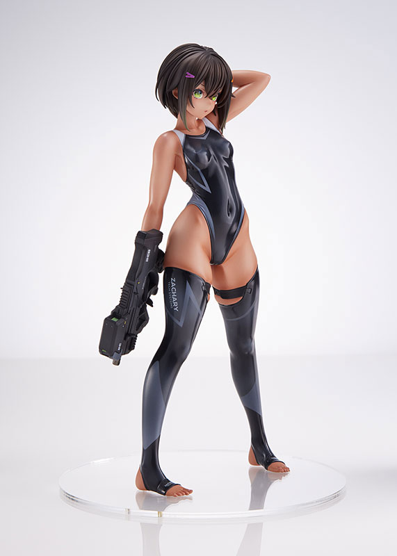 ARMS NOTE Buchou-chan of the Swimming Club Swimsuit Ver. [ Purple / White / Black] 1/7