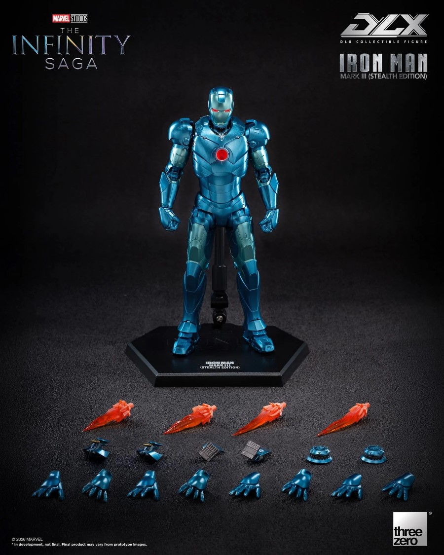 DLX Iron Man Mark 3 (Stealth Edition) - Marvel Studios: Infinity Saga