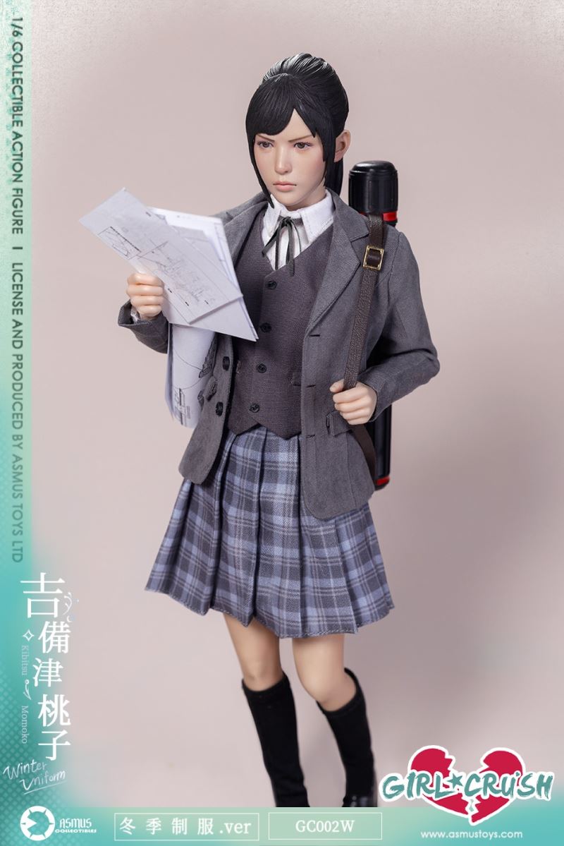 GIRL CRUSH SERIES: Kibitsu Momoko - Winter Uniform Version 1/6
