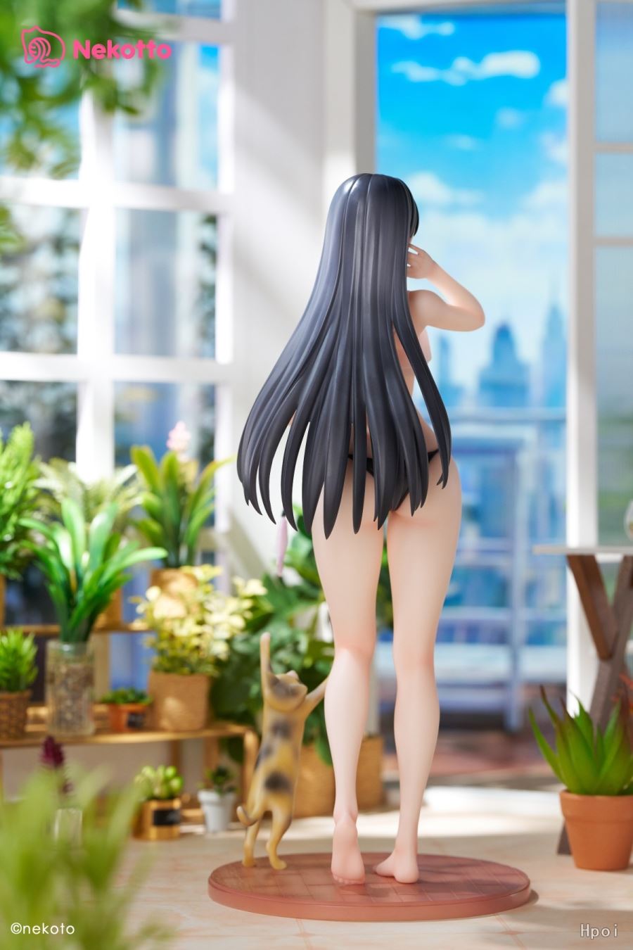 Cat-Playing Girl Kioto 1/6