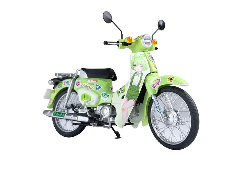 NEXT Tohoku Zunko: Zundamon Project Honda Super Cub (Zundamon Edition) 1/12