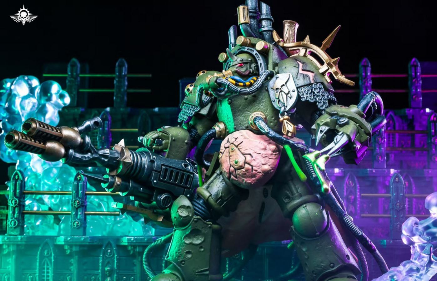 Steel Forged Warhammer Type Bro Mountain 2.0 Stepped Infinite Assembly Display Stand