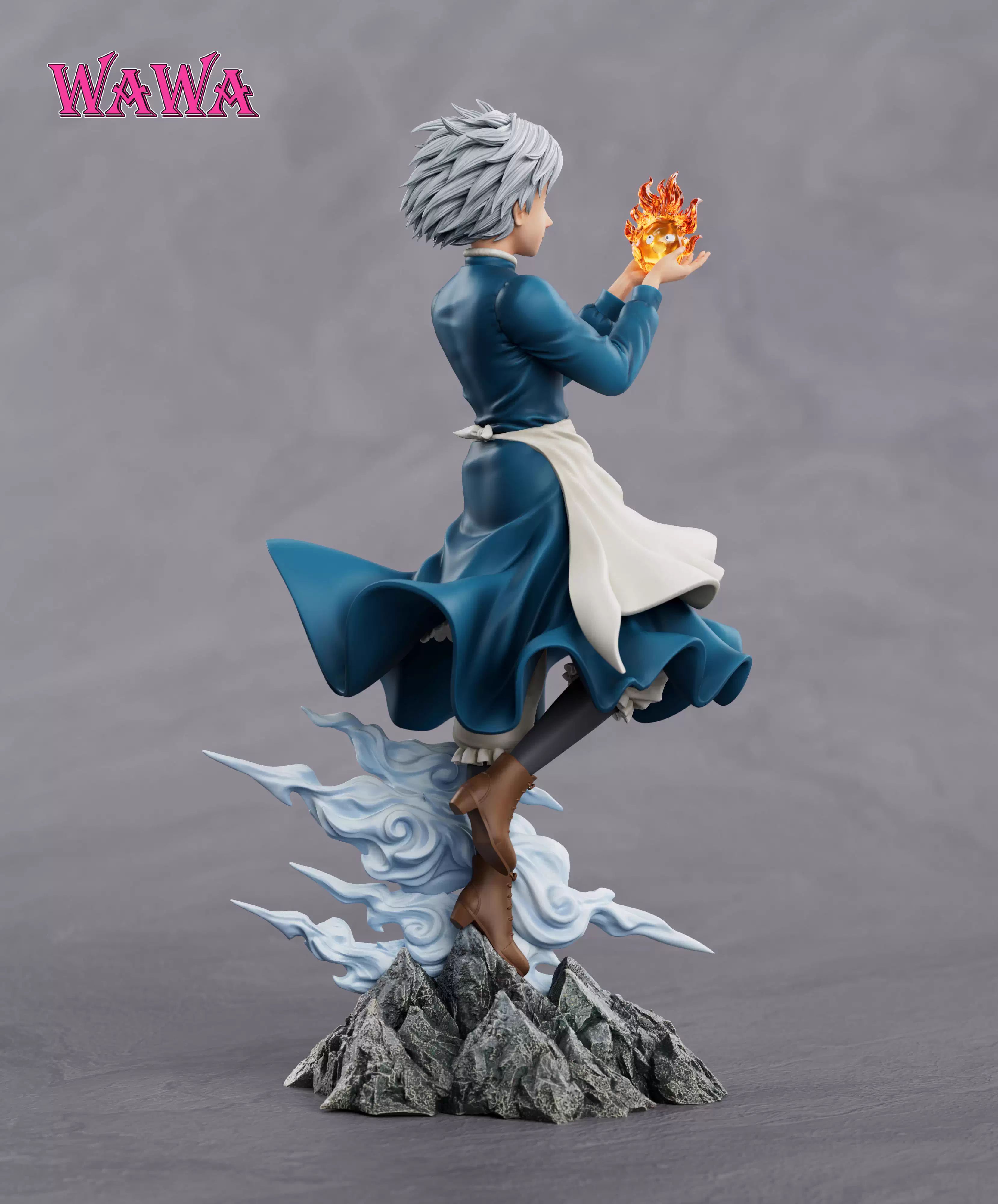 Sophie & Calcifer - Howl's Moving Castle