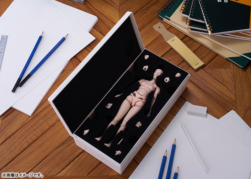 Nishimura Style Drawing Doll Olive [Gray / FLESH]