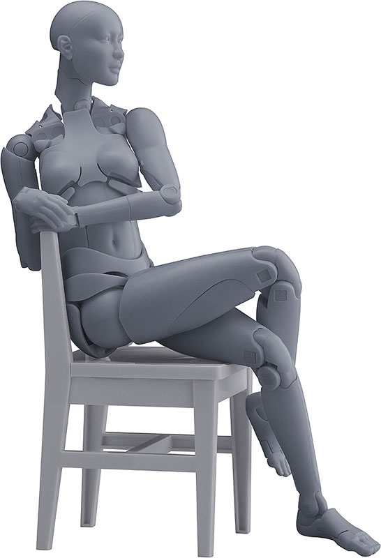 Nishimura Style Drawing Doll Olive [Gray / FLESH]