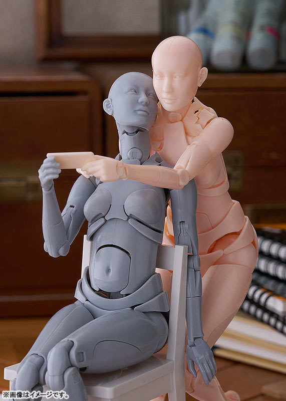 Nishimura Style Drawing Doll Olive [Gray / FLESH]