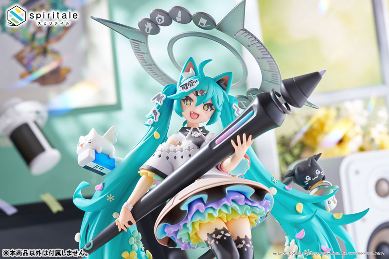 Hatsune Miku x Naoki Saito My Figure Making! -The Painter ver.- 1/7