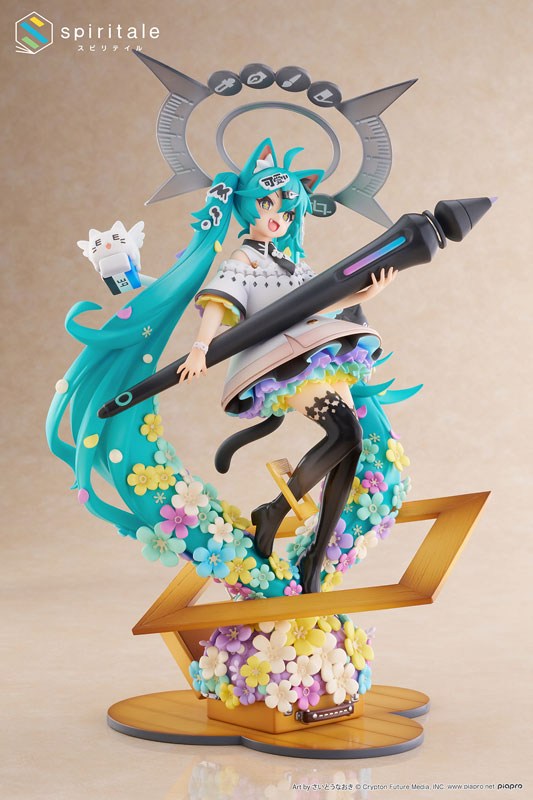 Hatsune Miku x Naoki Saito My Figure Making! -The Painter ver.- 1/7