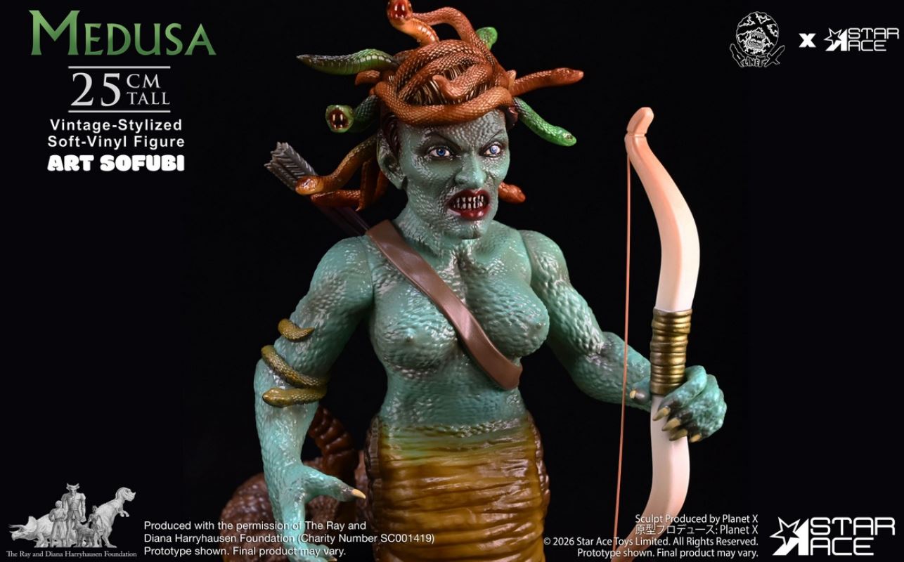 Ray Harryhausen Retro Style Series - Medusa Vinyl Action Figure