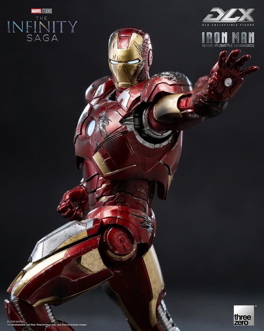 Marvel Studios: Infinity Saga DLX Iron Man Mark VII (Battle Damaged)
