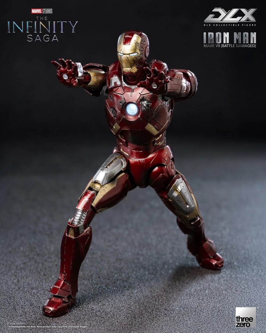 Marvel Studios: Infinity Saga DLX Iron Man Mark VII (Battle Damaged)
