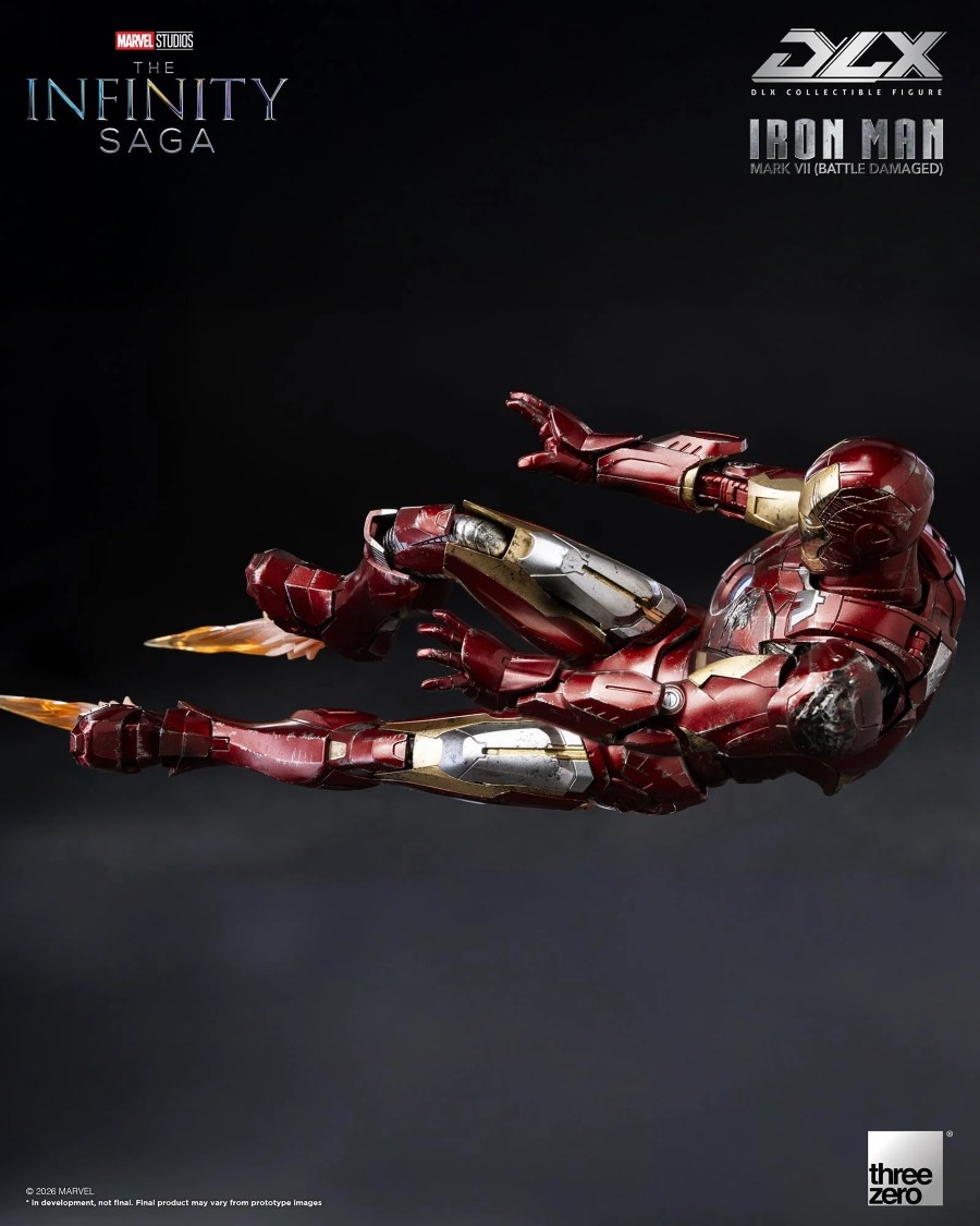 Marvel Studios: Infinity Saga DLX Iron Man Mark VII (Battle Damaged)