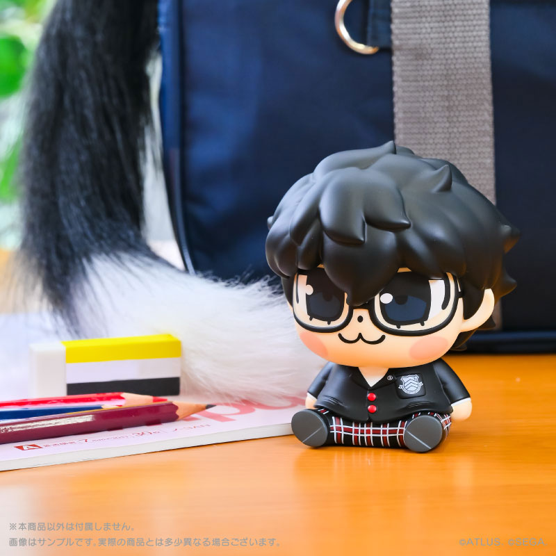 Persona 5 Royal Protagonist x Bkub bkuvi Protagonist Soft Vinyl Figure