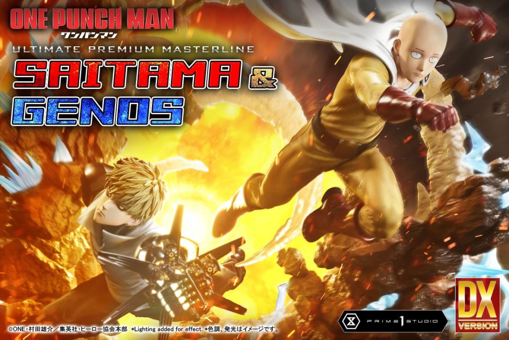 One-Punch Man Saitama & Genos DX Version