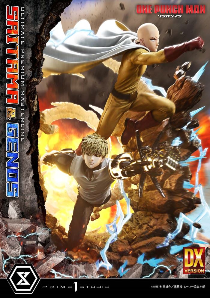 One-Punch Man Saitama & Genos DX Version
