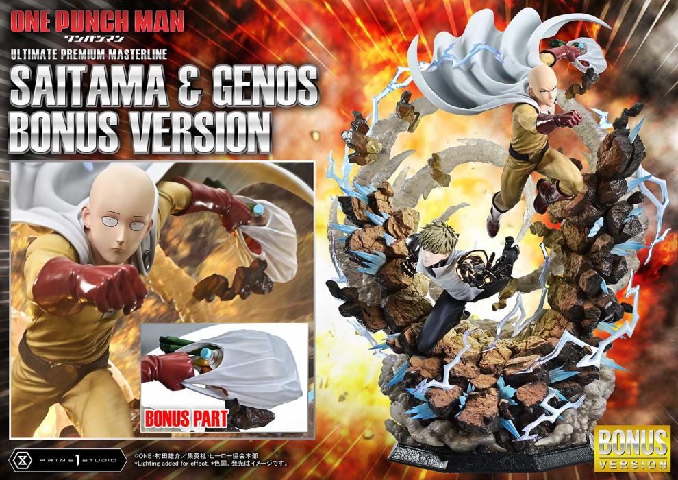 One-Punch Man Saitama & Genos DX Version