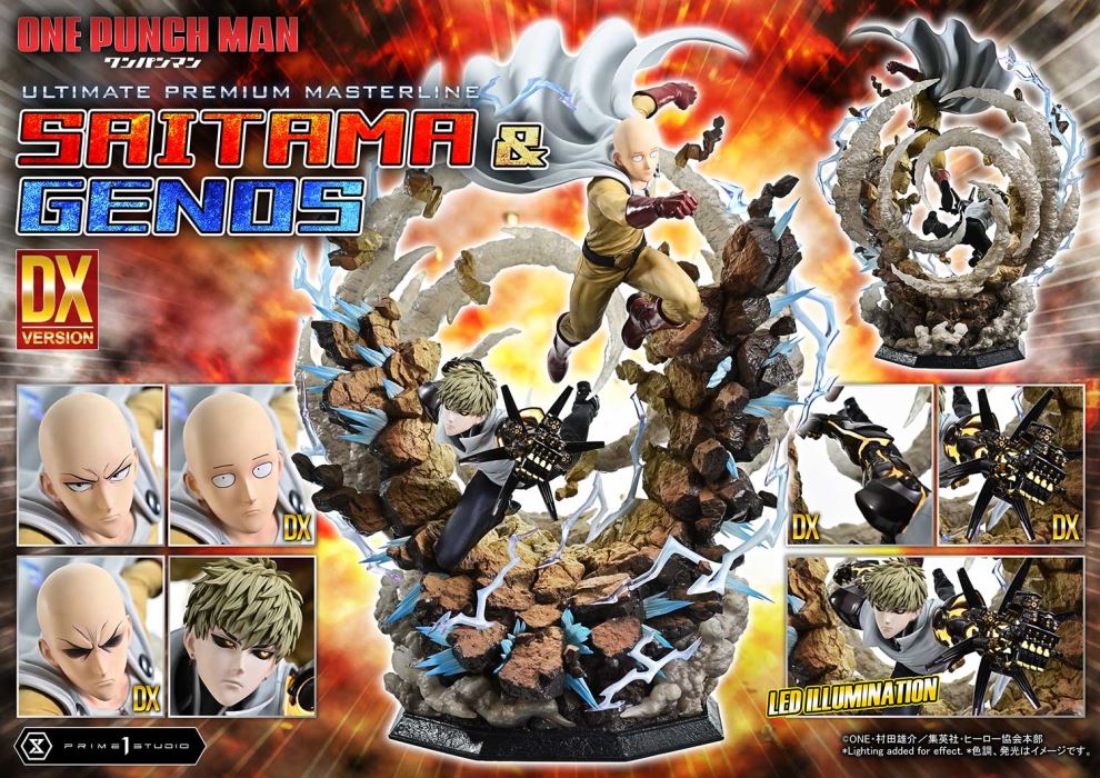 One-Punch Man Saitama & Genos DX Version