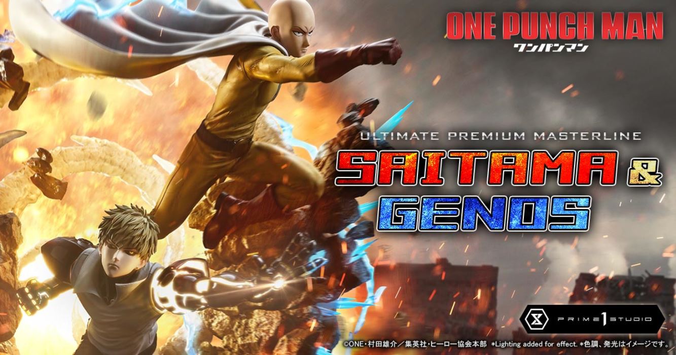 One-Punch Man Saitama & Genos DX Version