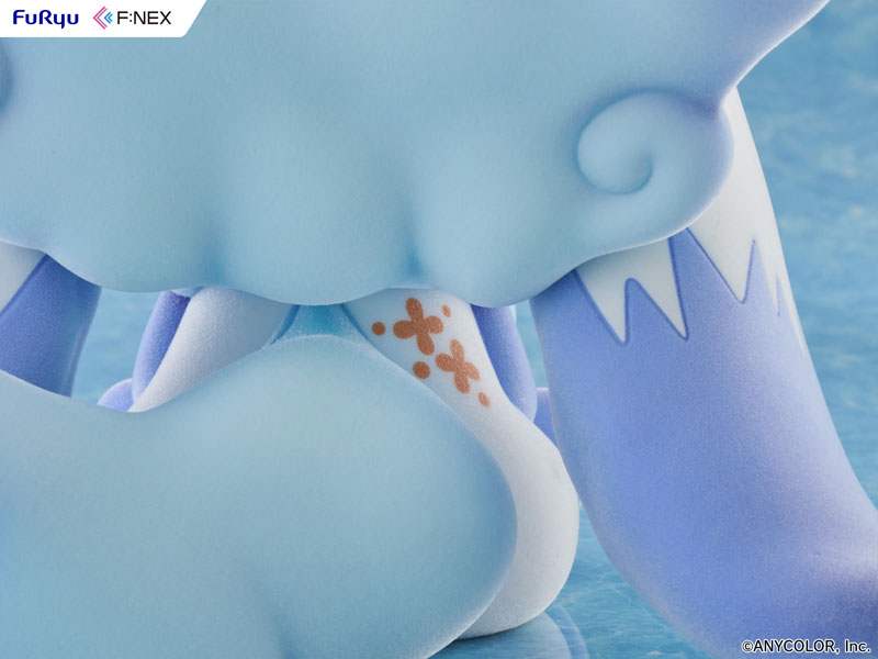 Nijisanji Lunlun 1/2 Flocked Soft Vinyl