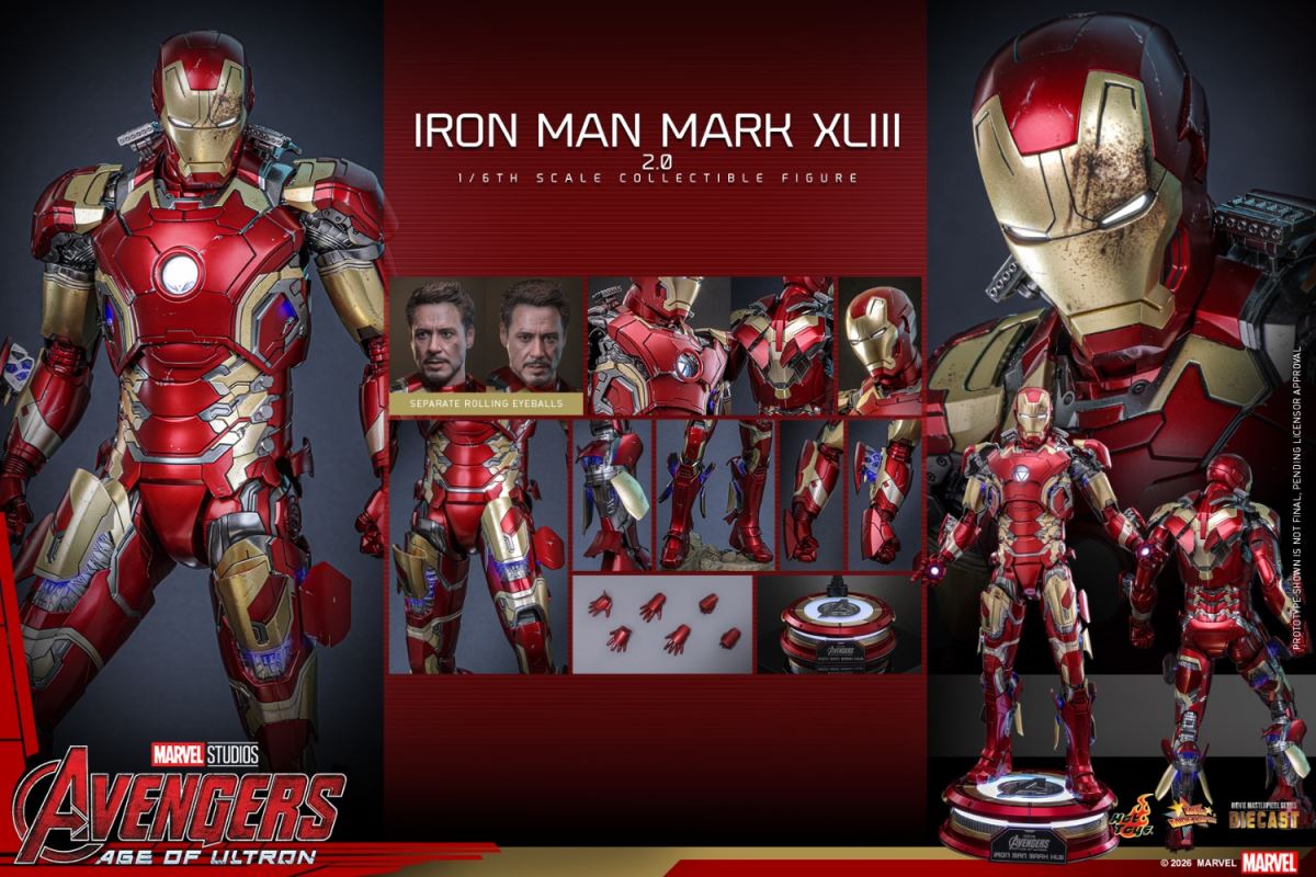 Iron Man Mark XLIII 2.0 1/6