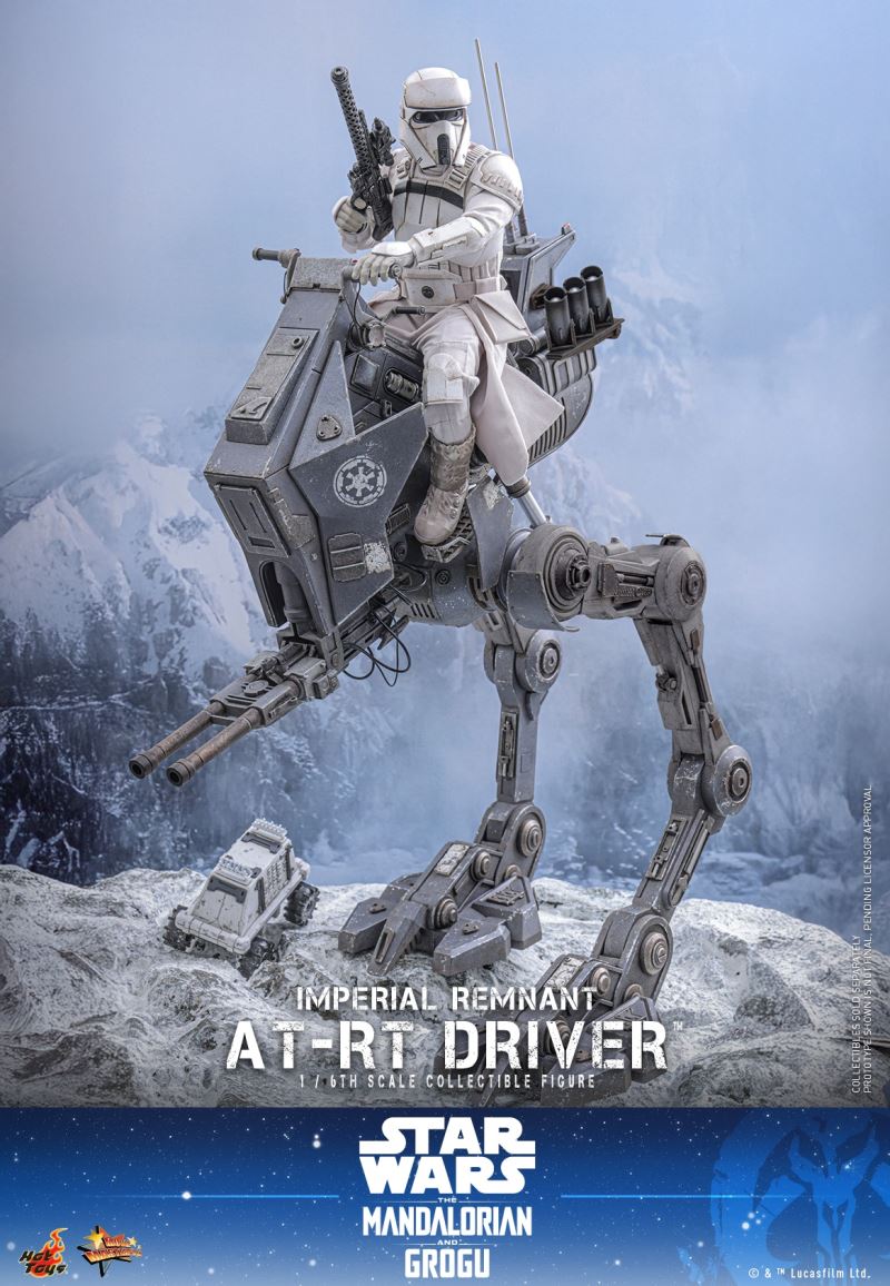 Imperial Remnants AT-RT & Pilot - The Mandalorian and the Gugu 1/6