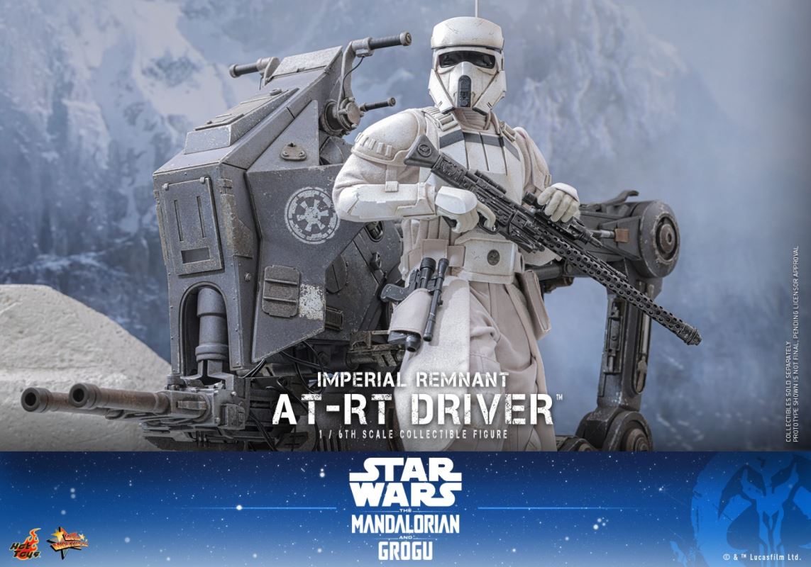 Imperial Remnants AT-RT & Pilot - The Mandalorian and the Gugu 1/6