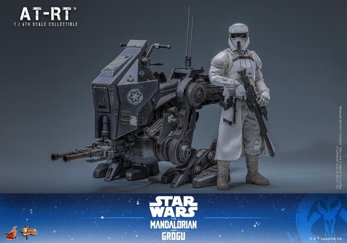 Imperial Remnants AT-RT & Pilot - The Mandalorian and the Gugu 1/6