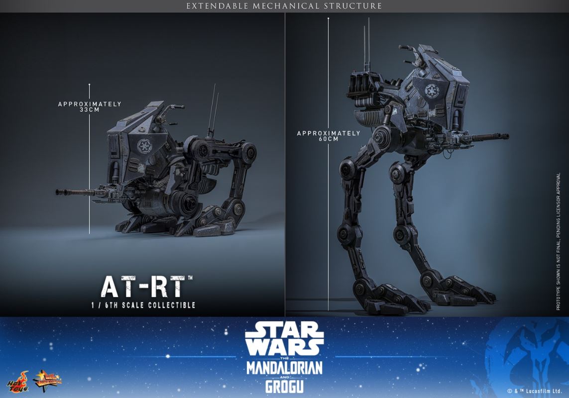 Imperial Remnants AT-RT & Pilot - The Mandalorian and the Gugu 1/6