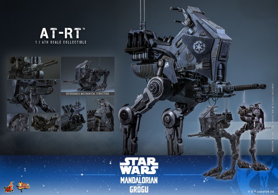 Imperial Remnants AT-RT & Pilot - The Mandalorian and the Gugu 1/6