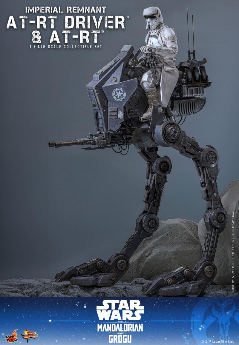 Imperial Remnants AT-RT & Pilot - The Mandalorian and the Gugu 1/6
