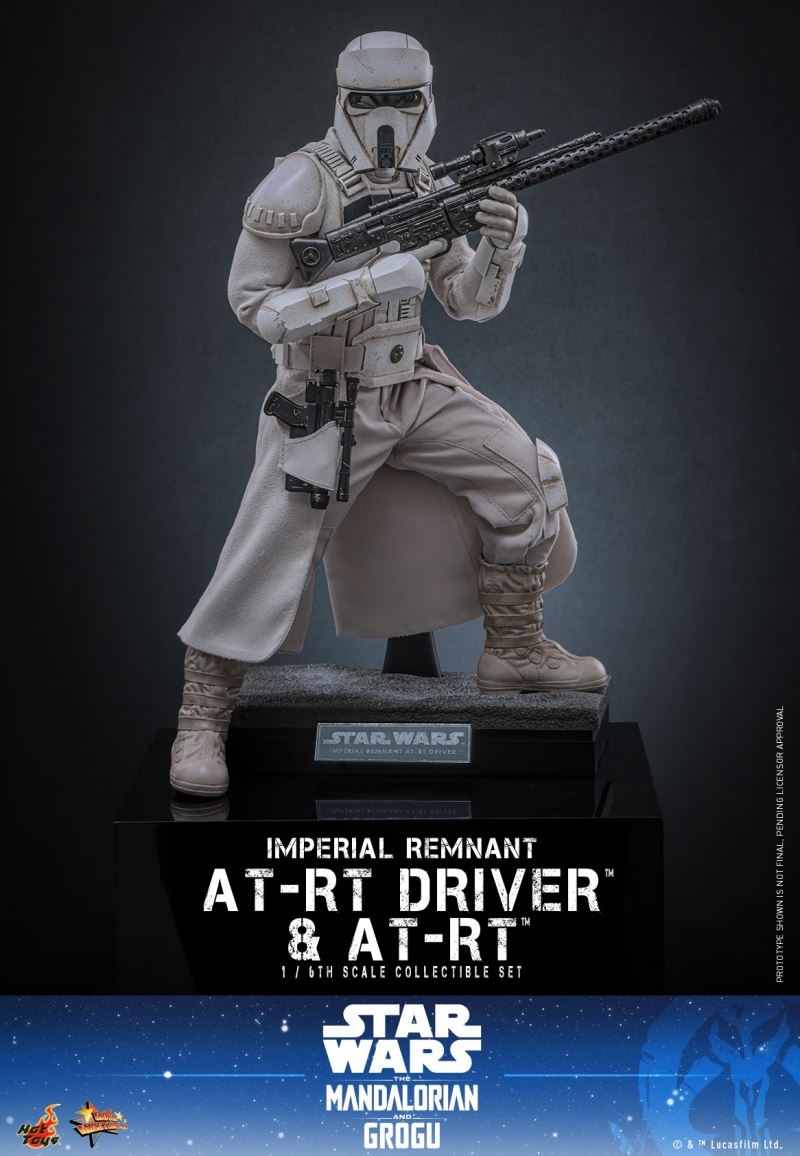 Imperial Remnants AT-RT & Pilot - The Mandalorian and the Gugu 1/6