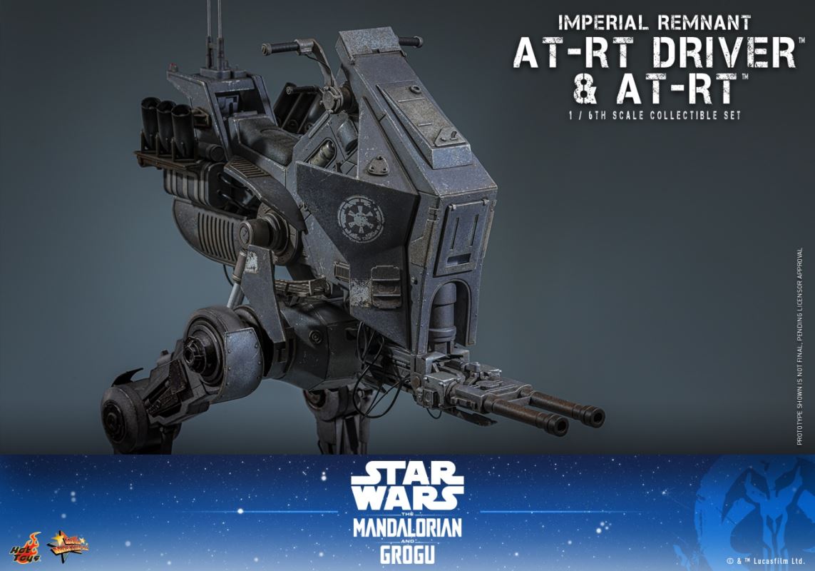 Imperial Remnants AT-RT & Pilot - The Mandalorian and the Gugu 1/6
