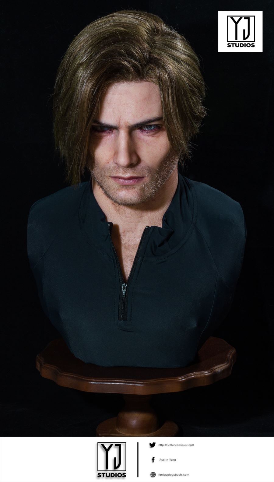 Leon Scott Kennedy Bust - Resident Evil 9