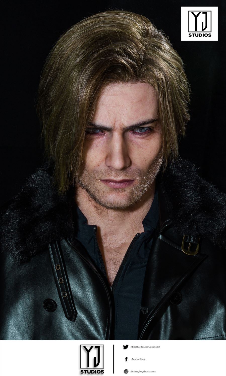 Leon Scott Kennedy Bust - Resident Evil 9