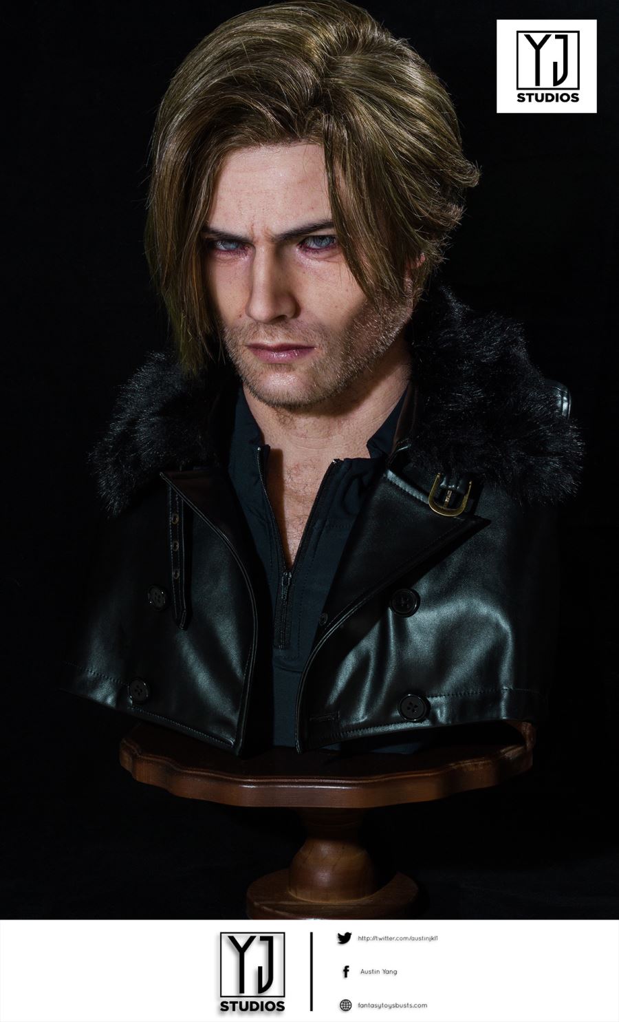 Leon Scott Kennedy Bust - Resident Evil 9