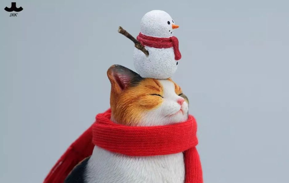 Winter Corner Warm Cat