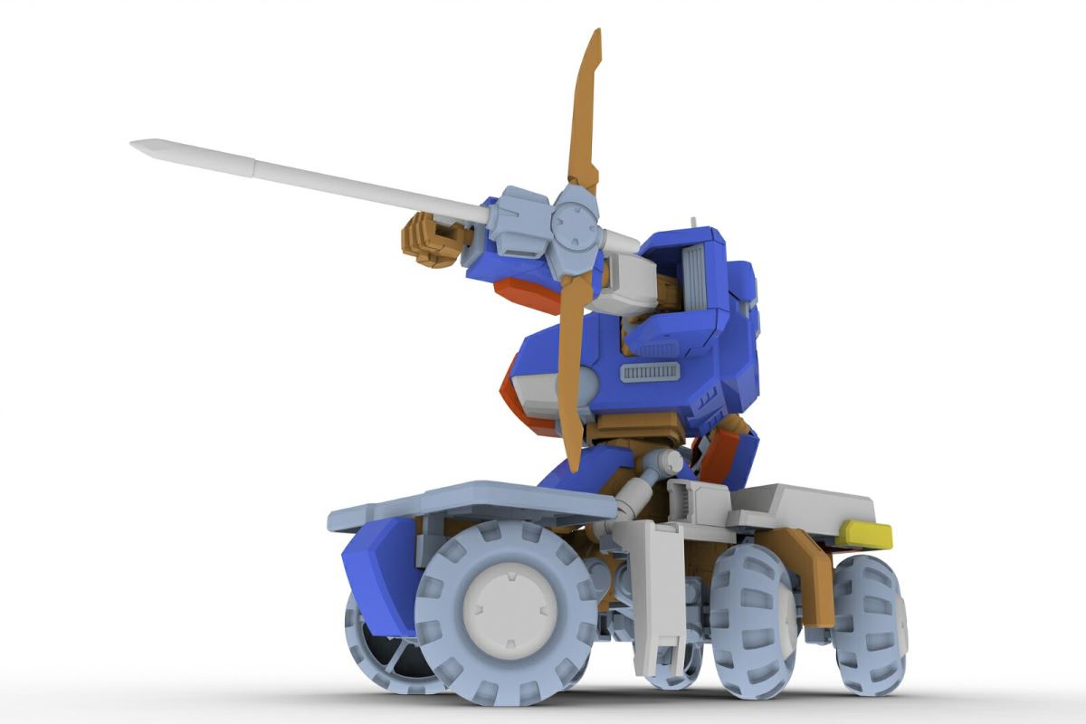 Wolf Fang Kuuga 2001 TYPE04 Shinryu 1/35