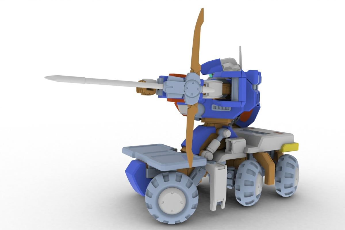 Wolf Fang Kuuga 2001 TYPE04 Shinryu 1/35