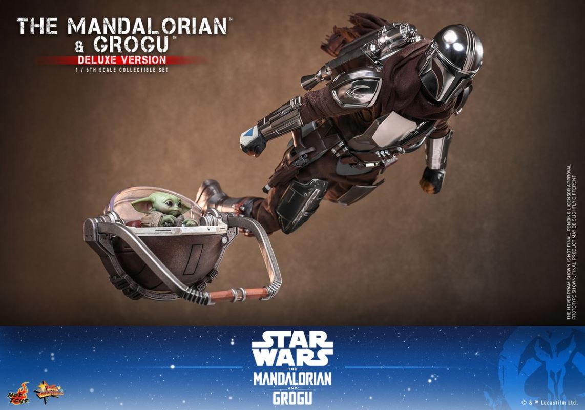 Mando and Grogu - Star Wars 1/6