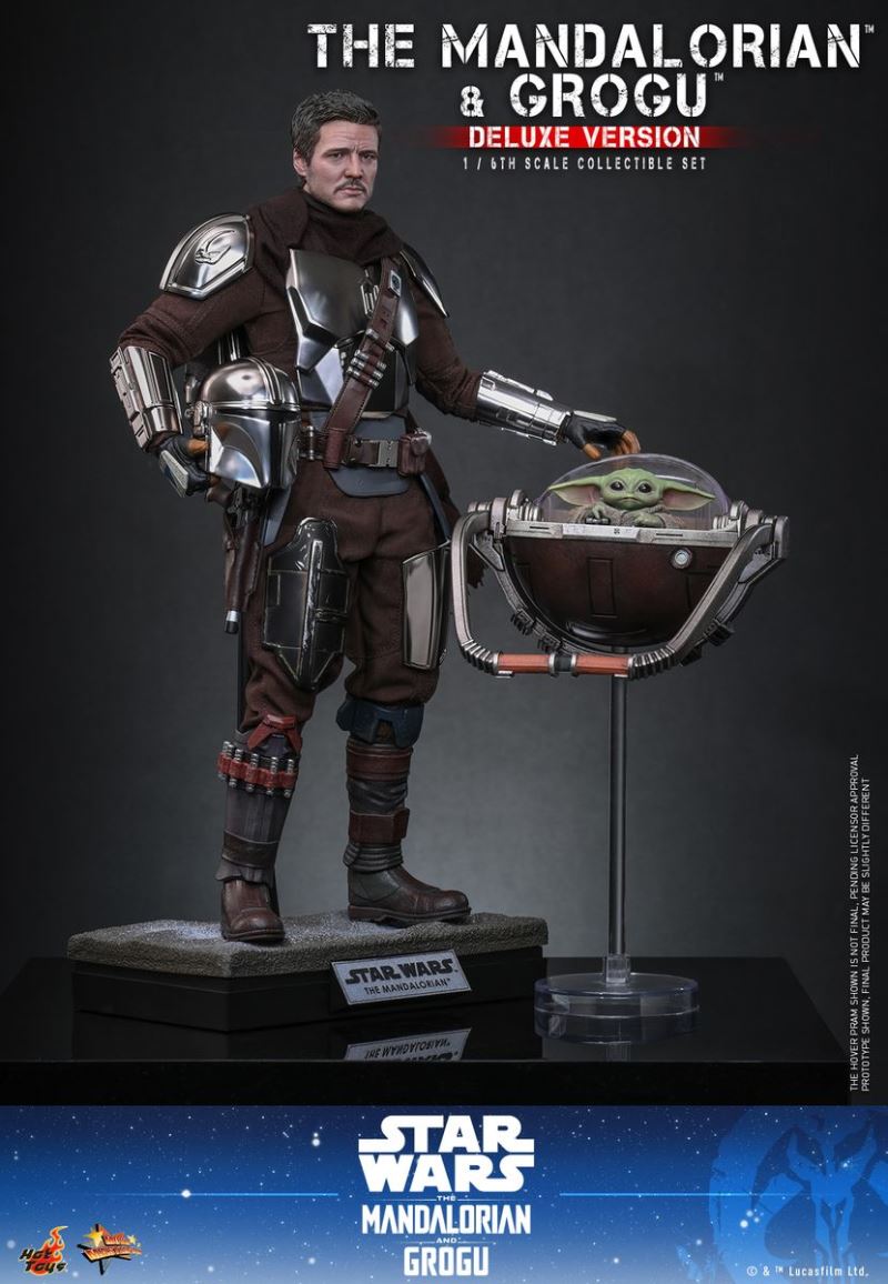 Mando and Grogu - Star Wars 1/6