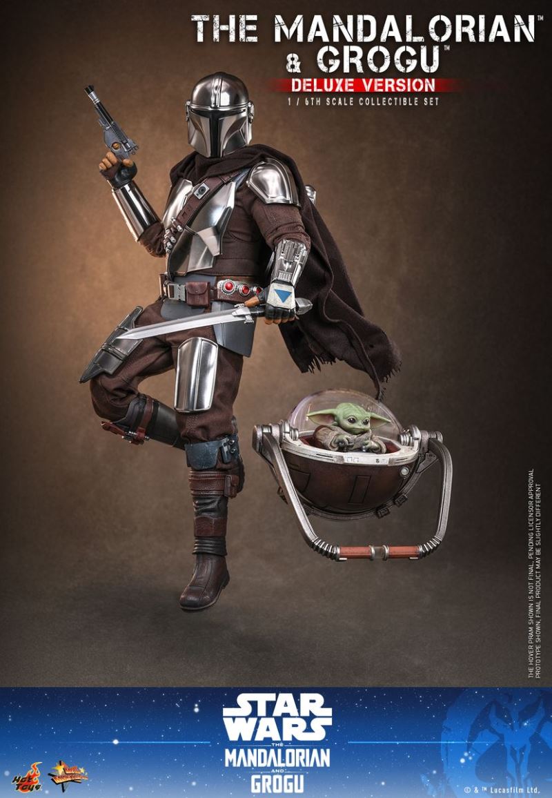 Mando and Grogu - Star Wars 1/6