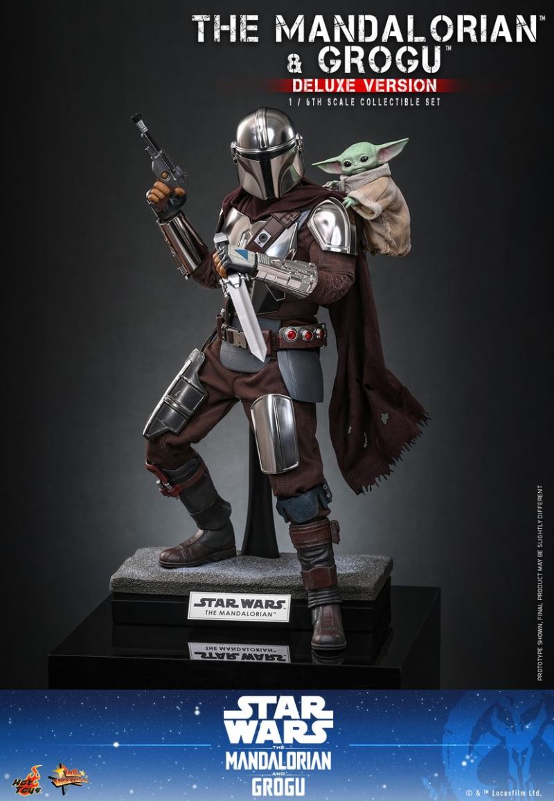 Mando and Grogu - Star Wars 1/6