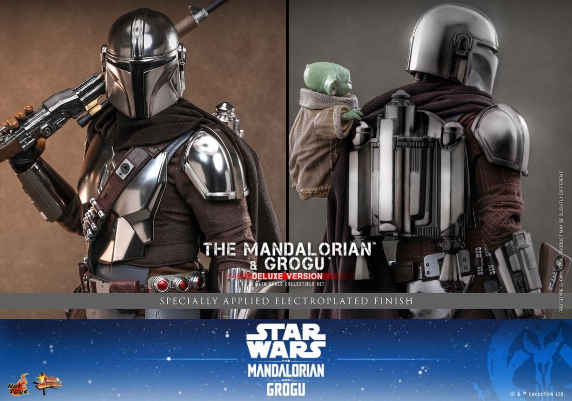 Mando and Grogu - Star Wars 1/6