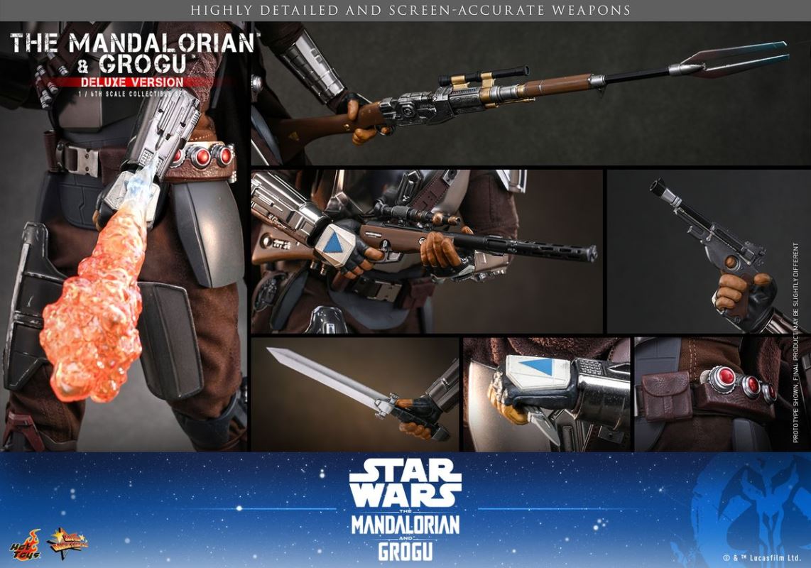 Mando and Grogu - Star Wars 1/6