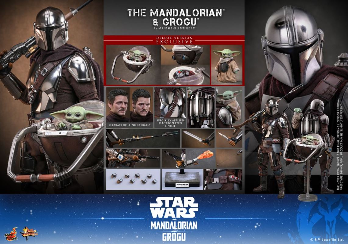 Mando and Grogu - Star Wars 1/6